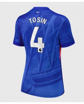 Billige Fotballdrakt Chelsea Tosin Adarabioyo #4 Replika Hjemmedrakt Dame 2025-26 Kortermet Billige Fotballdrakt Chelsea Tosin Adarabioyo #4 Replika Hjemmedrakt Dame 2025-26 Kortermet